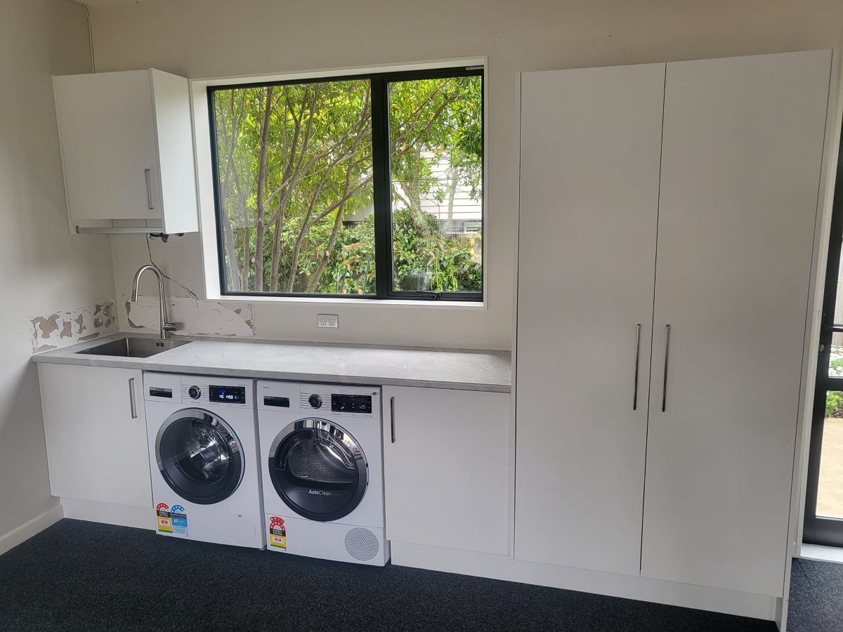 Laundry Large Cabinet Closed