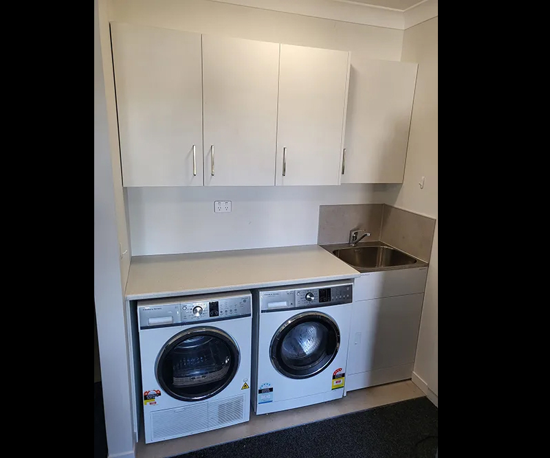 laundry room make over after