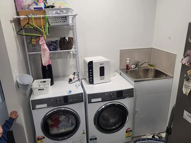 laundry room make over before