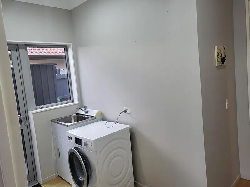 remodel of laundry room before