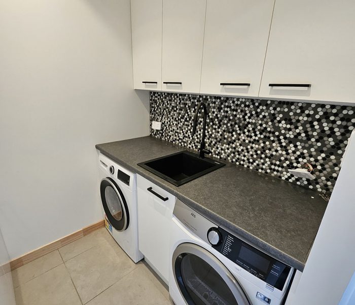 Nice and simple laundry renovation